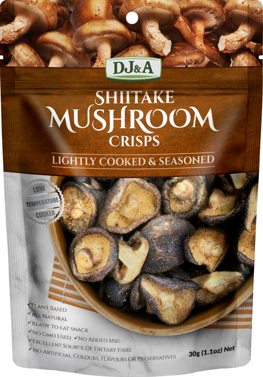 Dj&A Shiitake Mushroom Crisps 30G