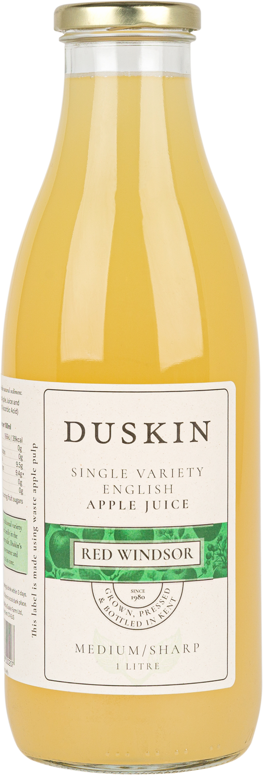 Duskin Pure English Apple Juice - Red Windsor (Medium/Sharp) 1L