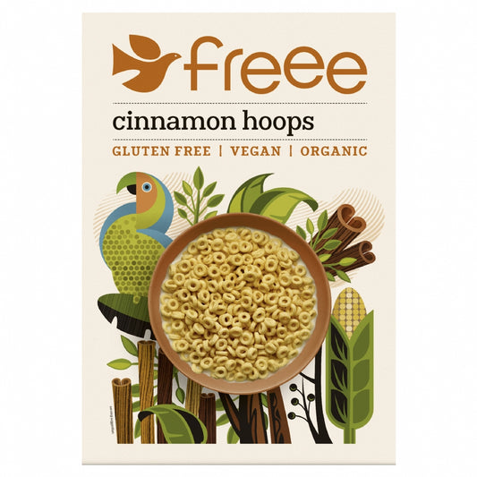 Doves Farm Freee - Cinnamon Hoops 300G
