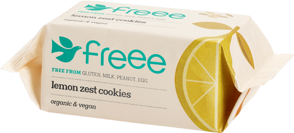 Free Gluten Free Lemon Zest Cookies 150g