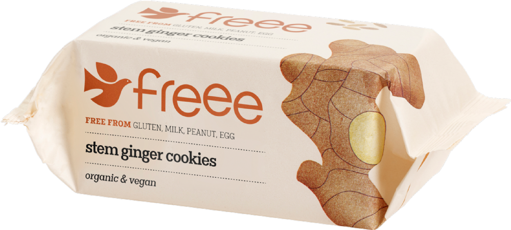 Freee Organic Gluten Free Stem Ginger Cookies 150g