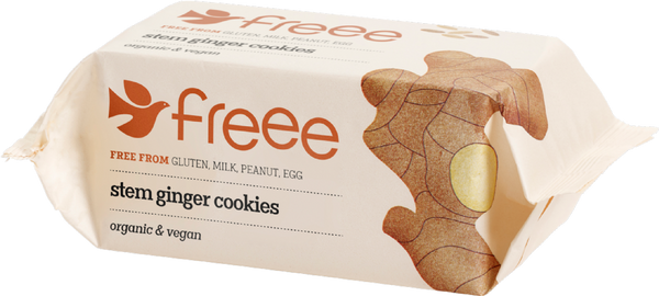 Freee Organic Gluten Free Stem Ginger Cookies 150g