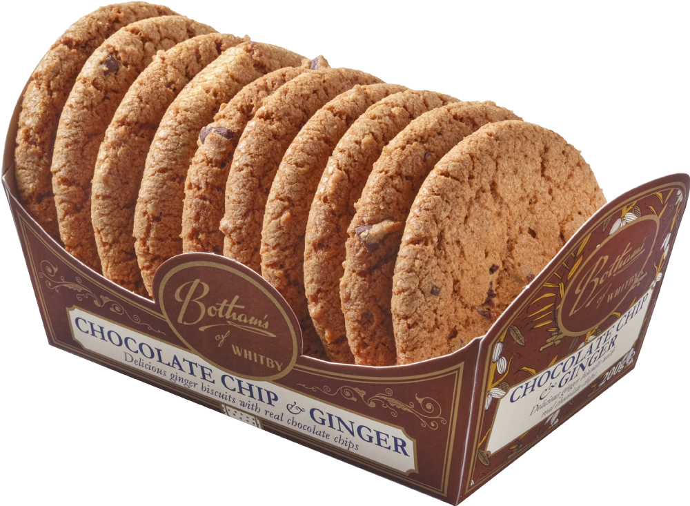 Botham's Of Whitby Chocolate Chip & Ginger Biscuits 200g