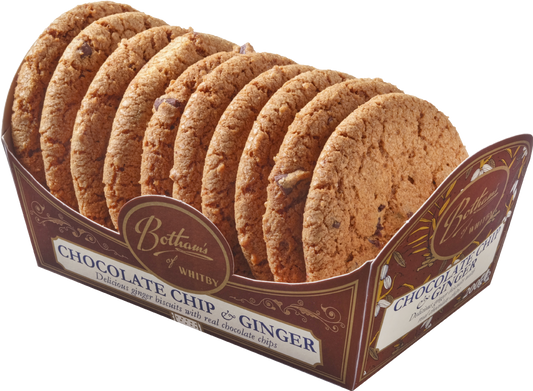 Botham's Of Whitby Chocolate Chip & Ginger Biscuits 200g