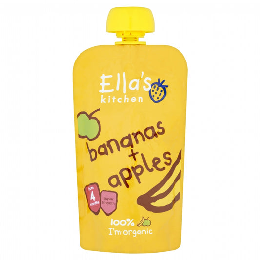 Ella's Kitchen Bananas & Apples 120G