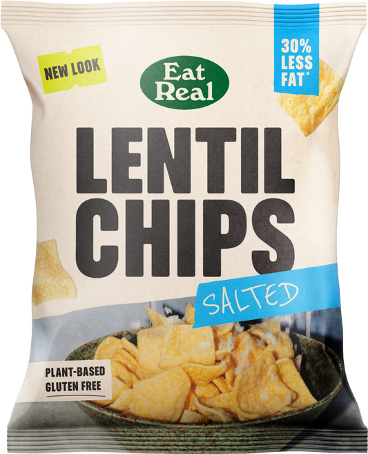 Eat Real Lentil Chips - Salted 40G