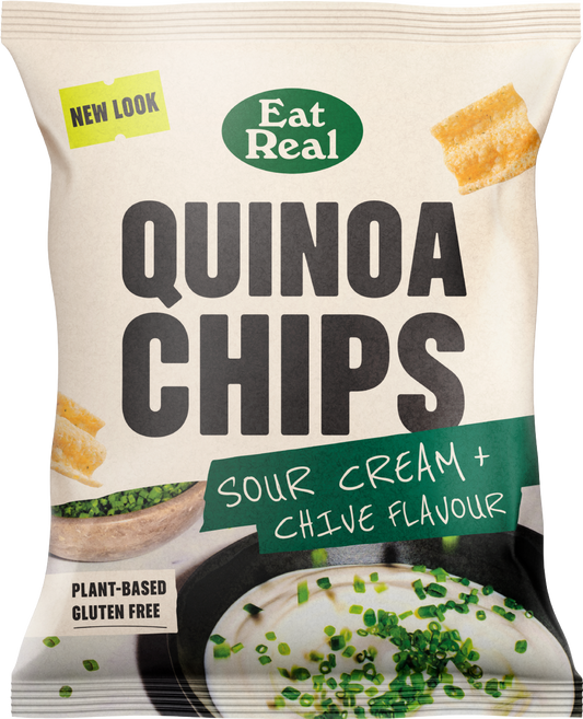 Eat Real Quinoa Chips - Sour Cream & Chive 40G