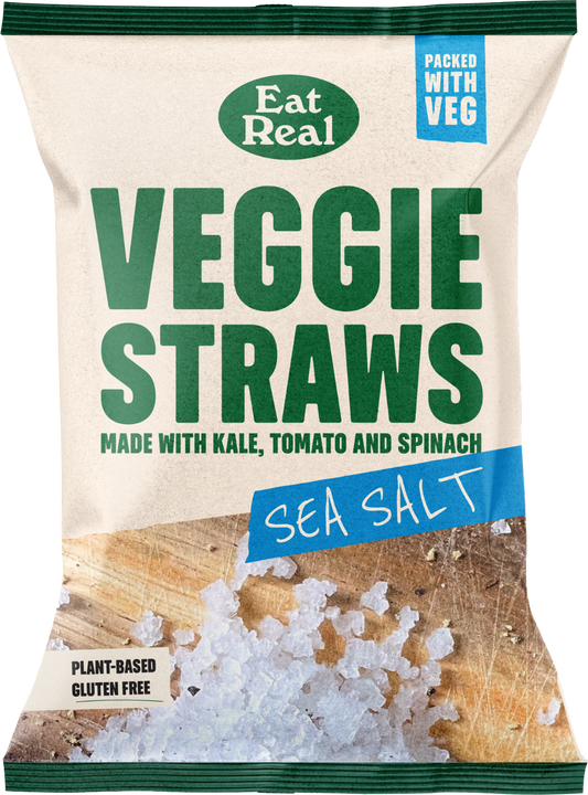 Eat Real Veggie Straws - Sea Salt 45G