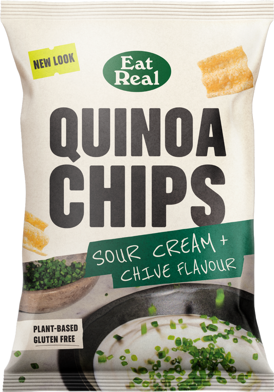 Eat Real Quinoa Chips - Sour Cream & Chive 90G