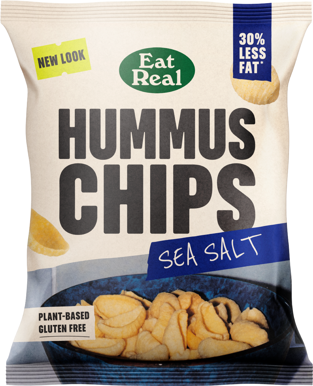 Eat Real Hummus Chips - Sea Salt 45G