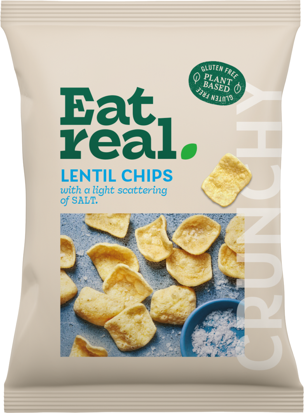 Eat Real Lentil Chips - Salt 95g