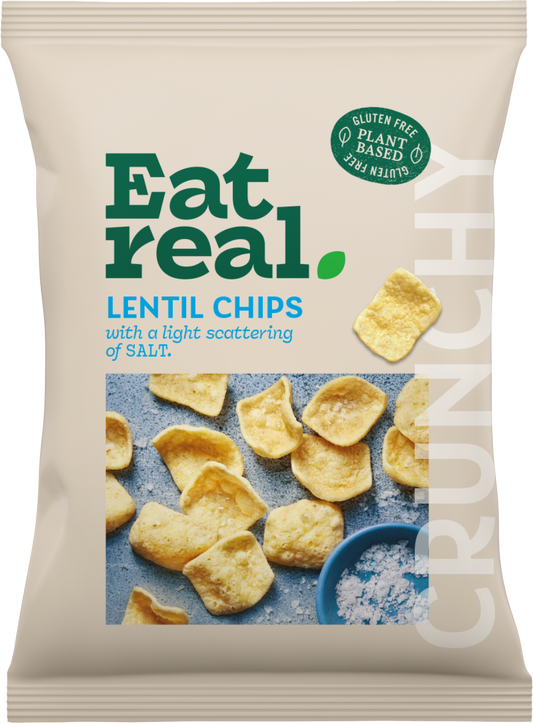 Eat Real Lentil Chips - Salt 95g