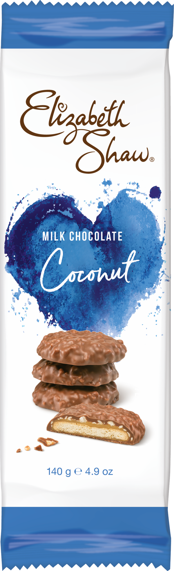 Elizabeth Shaw Milk Chocolate Coconut Biscuits 140g