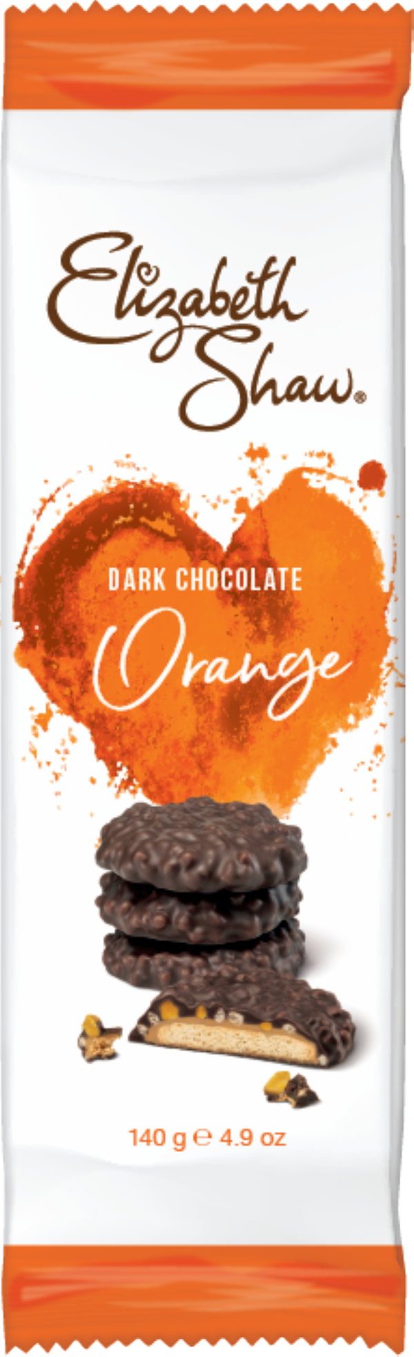 Elizabeth Shaw Dark Chocolate Orange Biscuits 140g