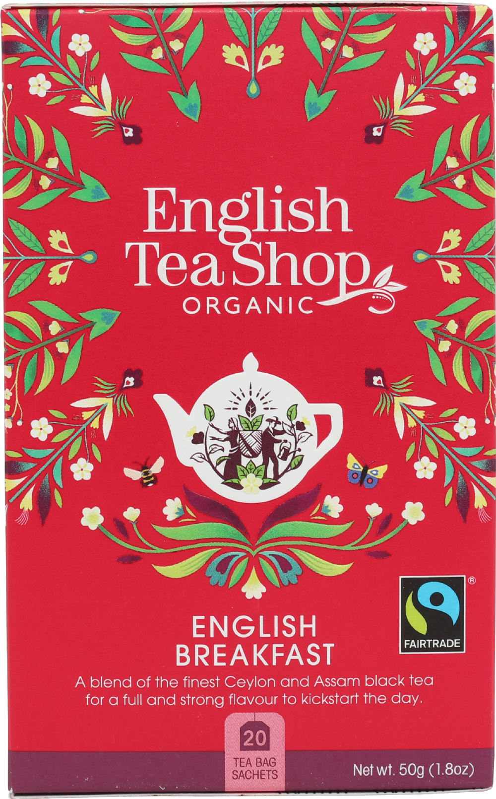 English Tea Shop 20 English Breakfast Sachets 50G