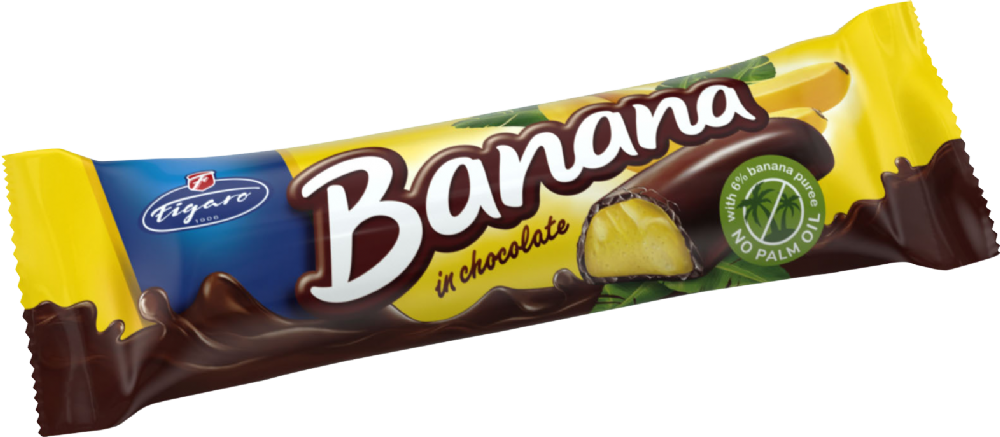 Figaro Banana In Chocolate 25g