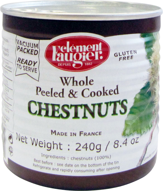 Clement Faugier Whole Peeled Chestnuts 240G