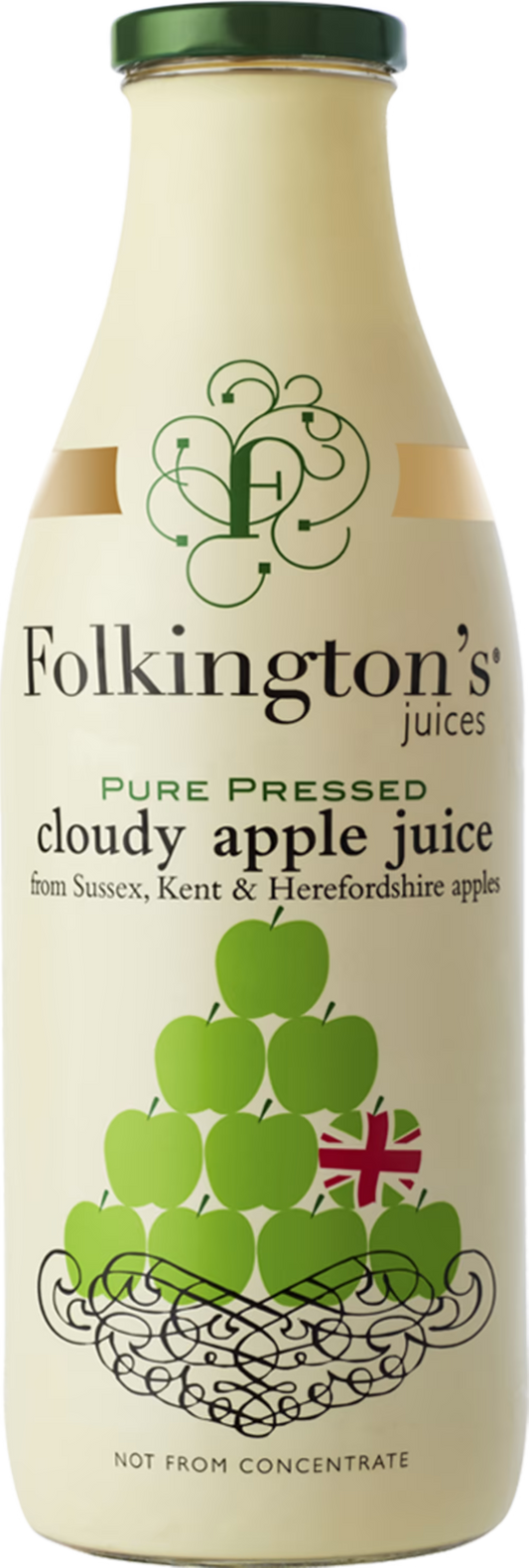 Folkington's Cloudy Apple Juice 1000ml
