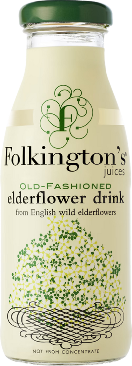 Folkington's Old-Fashioned Elderflower Drink 250ml