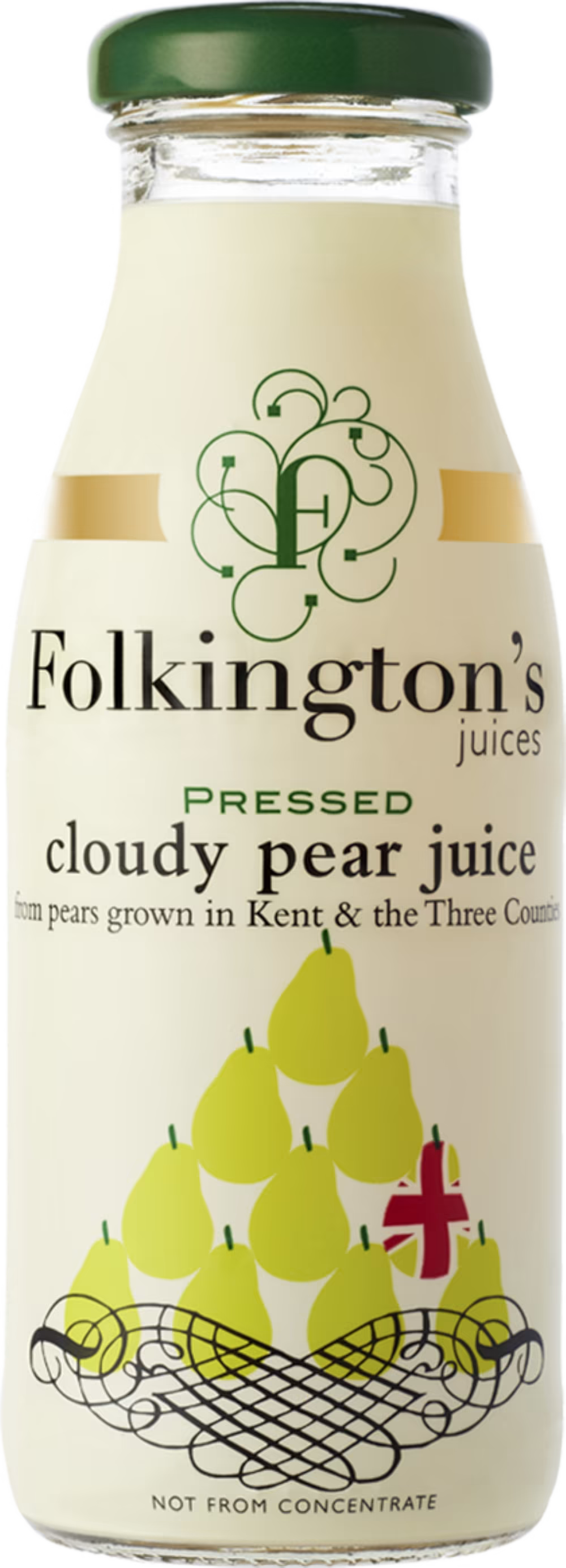 Folkington's Pressed Cloudy Pear Juice 250ml