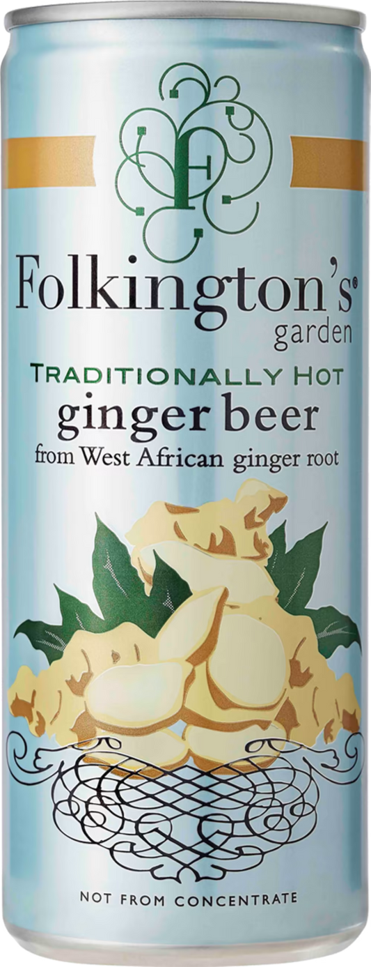 Folkington's Garden Traditionally Hot Ginger Beer 250ml