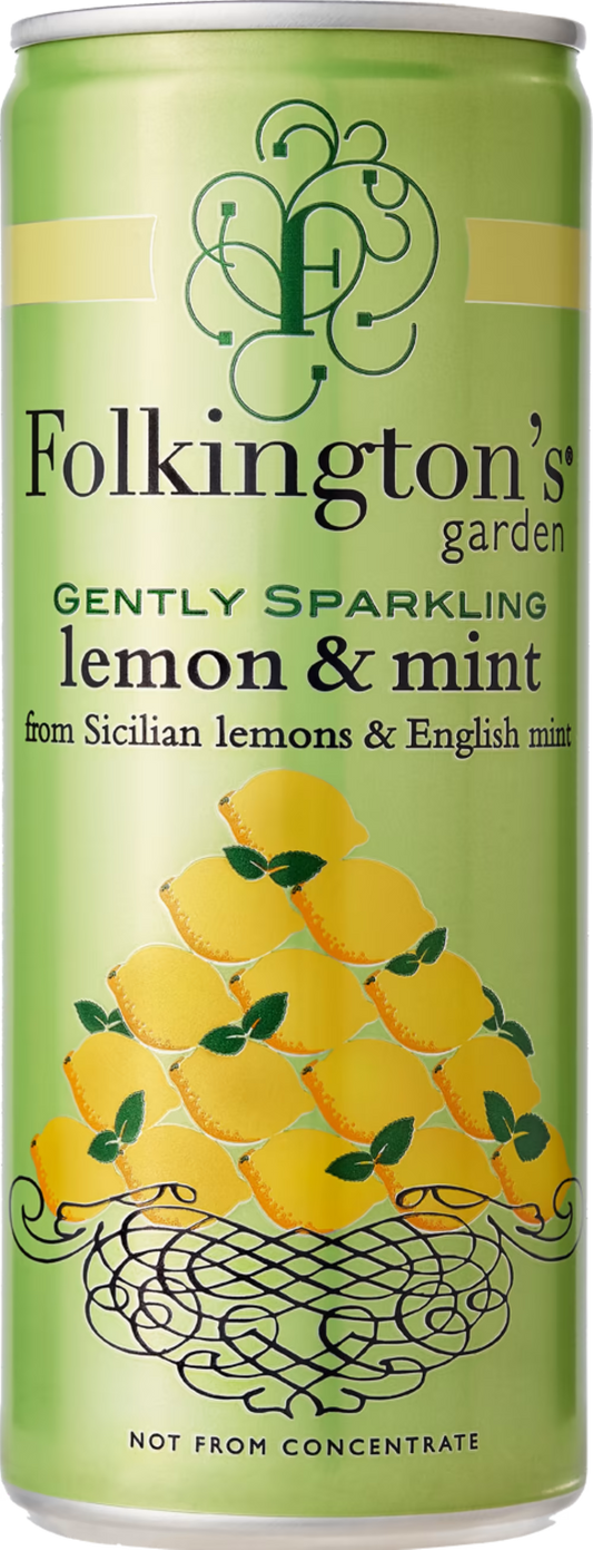 Folkington's Garden Gently Sparkling Lemon & Mint 250ml