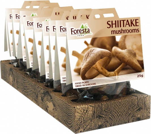 Foresta Food Shiitake Mushrooms 25G