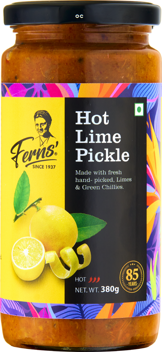 Ferns' Hot Lime Pickle 380G