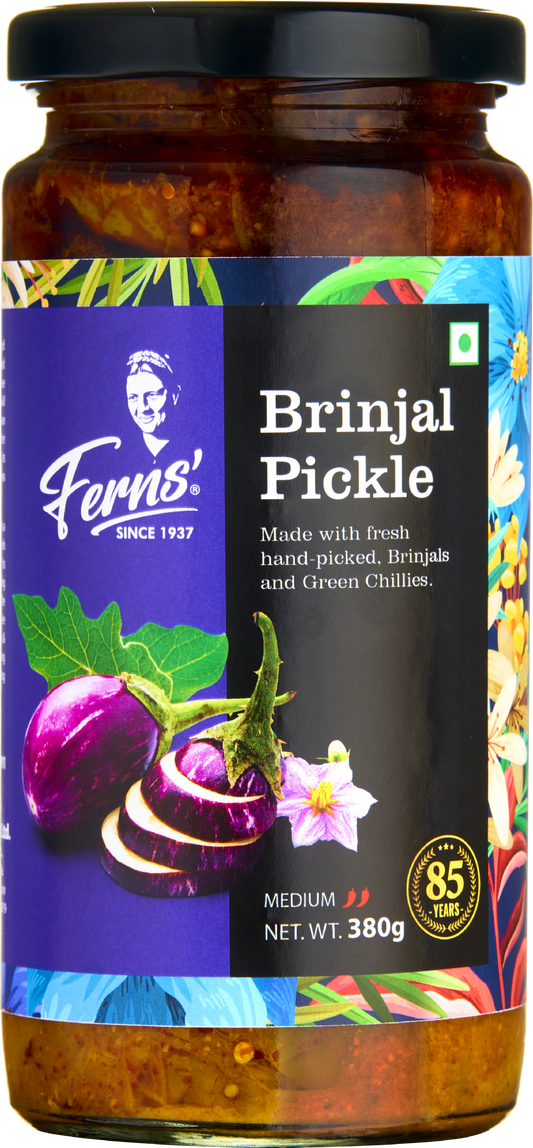 Ferns' Brinjal Pickle 380g
