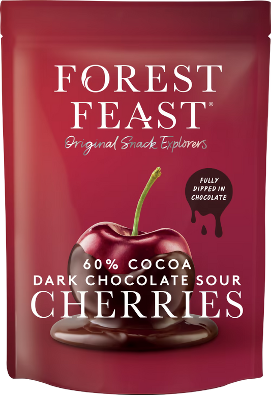 Forest Feast Dark Chocolate Sour Cherries 120g