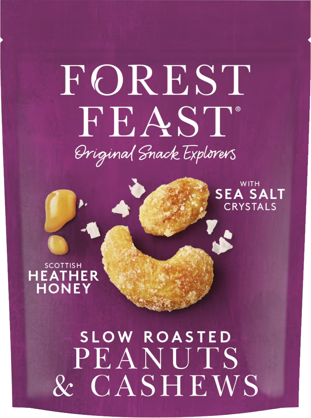 Forest Feast Honey & Sea Salt Cashews & Peanuts 120g