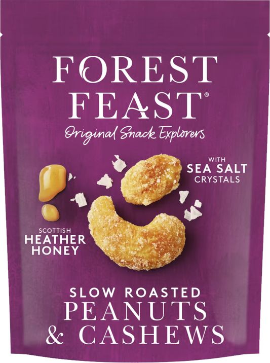 Forest Feast Honey & Sea Salt Cashews & Peanuts 120g