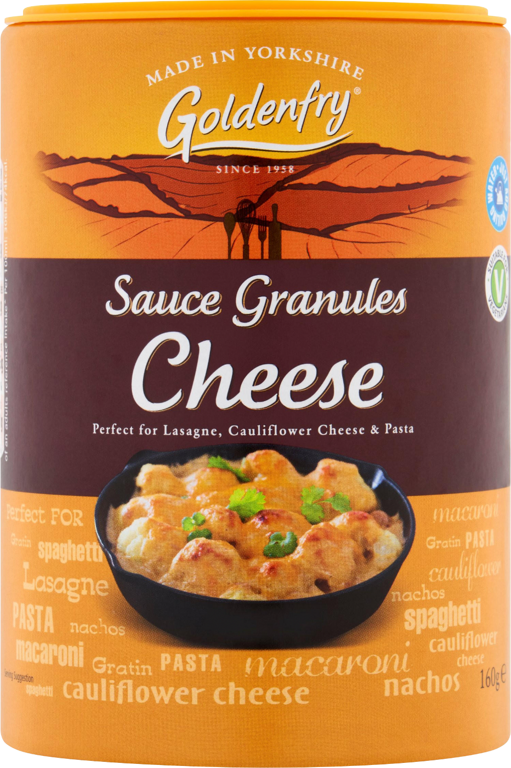 Goldenfry Sauce Granules - Cheese 160G