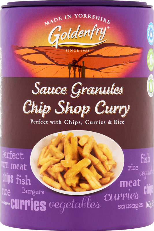 Goldenfry Sauce Granules - Chip Shop Curry 160G