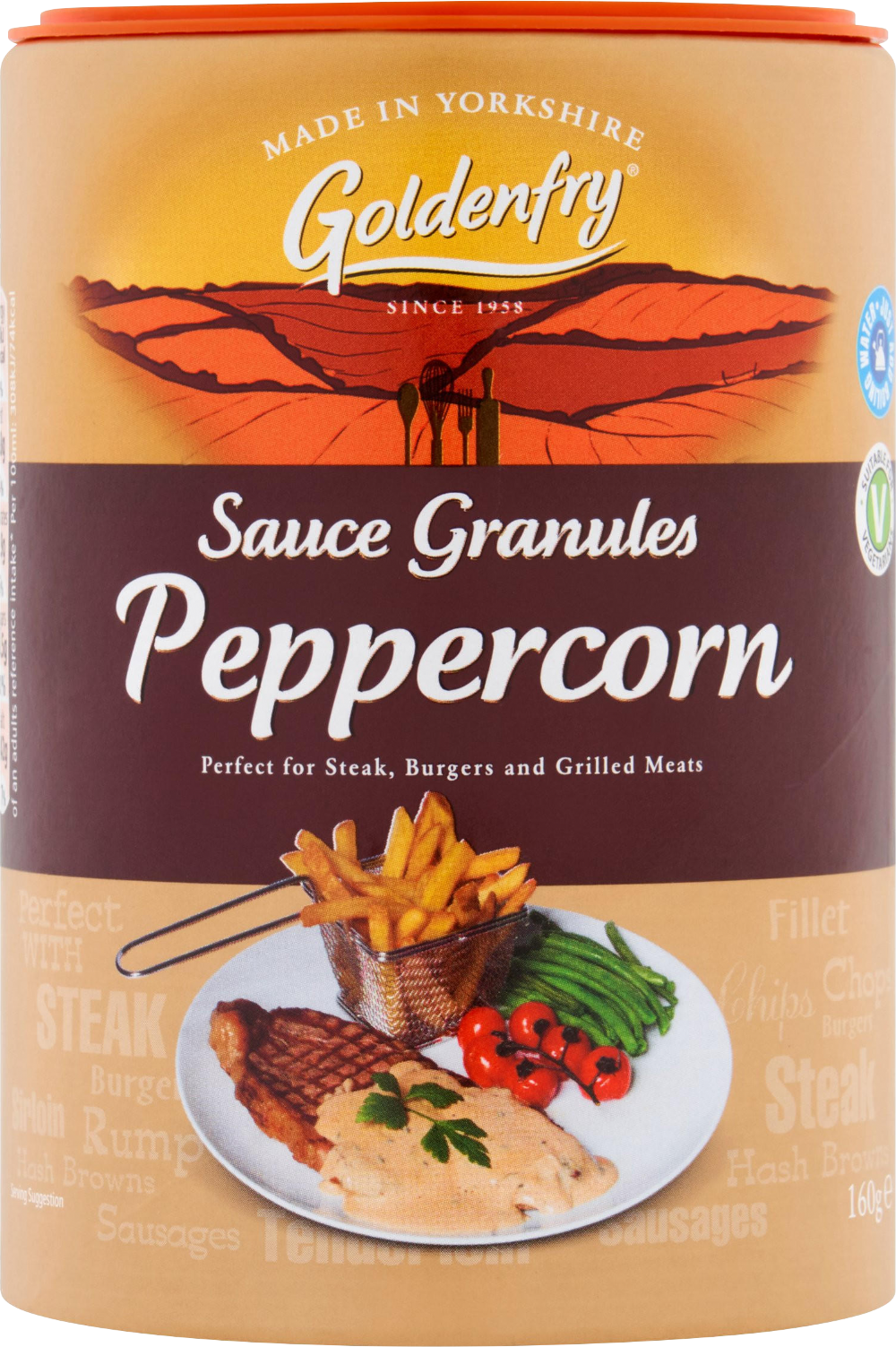 Goldenfry Sauce Granules - Peppercorn 160G