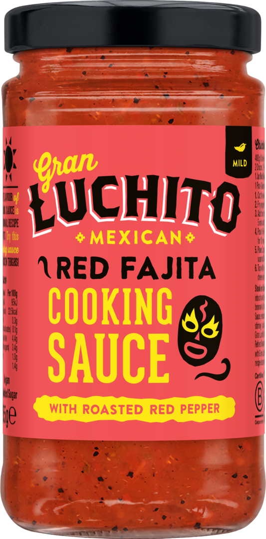 Gran Luchito Red Fajita Cooking Sauce 355G