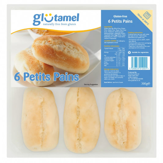 Glutamel 6 Petits Pains 300G