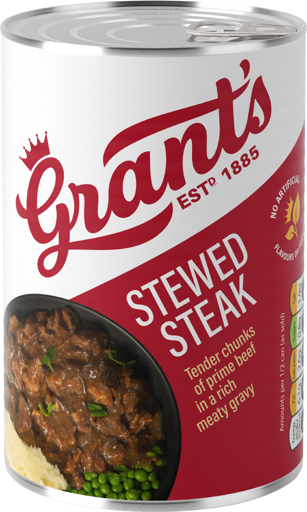 Grant's Premium Stewed Steak 392g