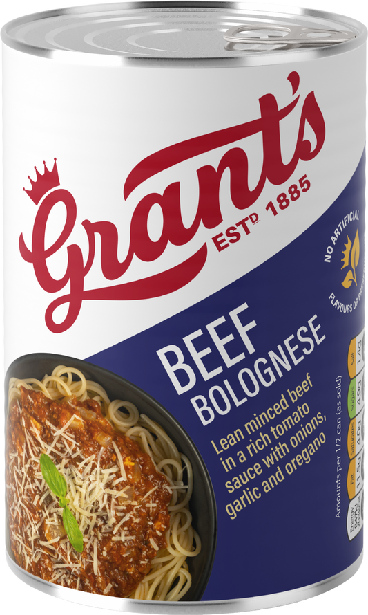 Grant's Beef Bolognese 392G