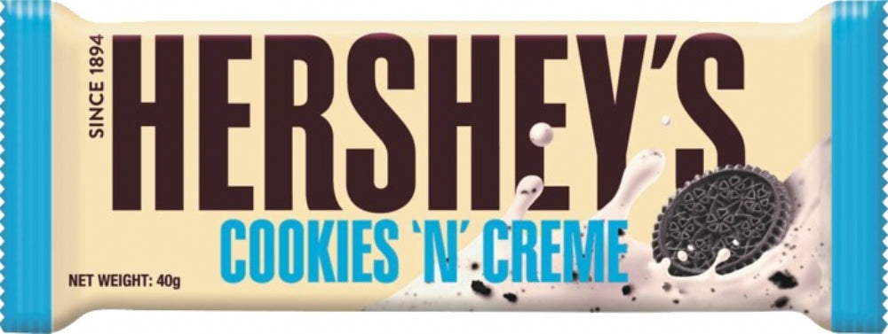 Hershey's Cookies 'N' Creme Bar 40G