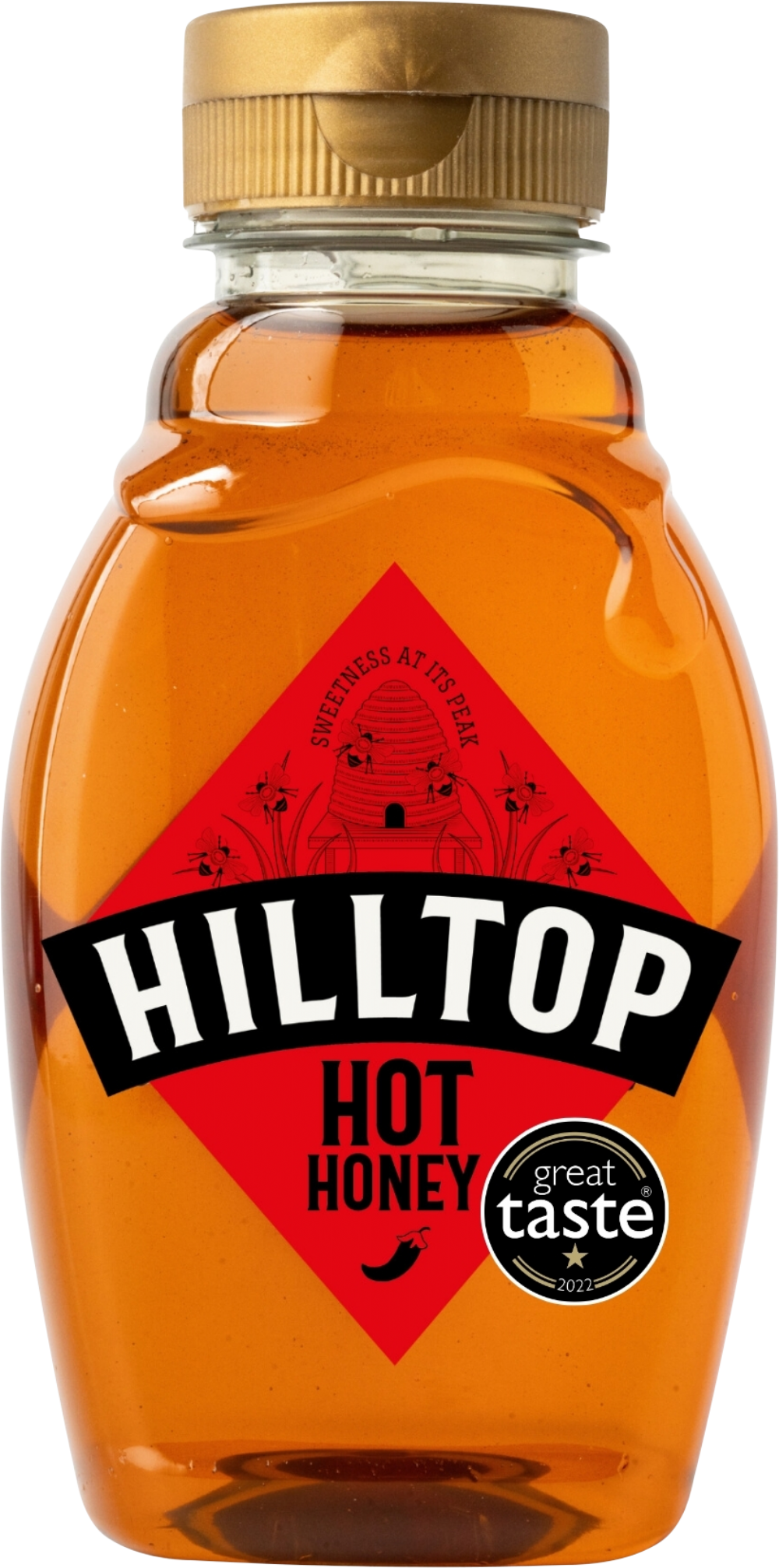 Hilltop Hot Honey - Squeezy 340G