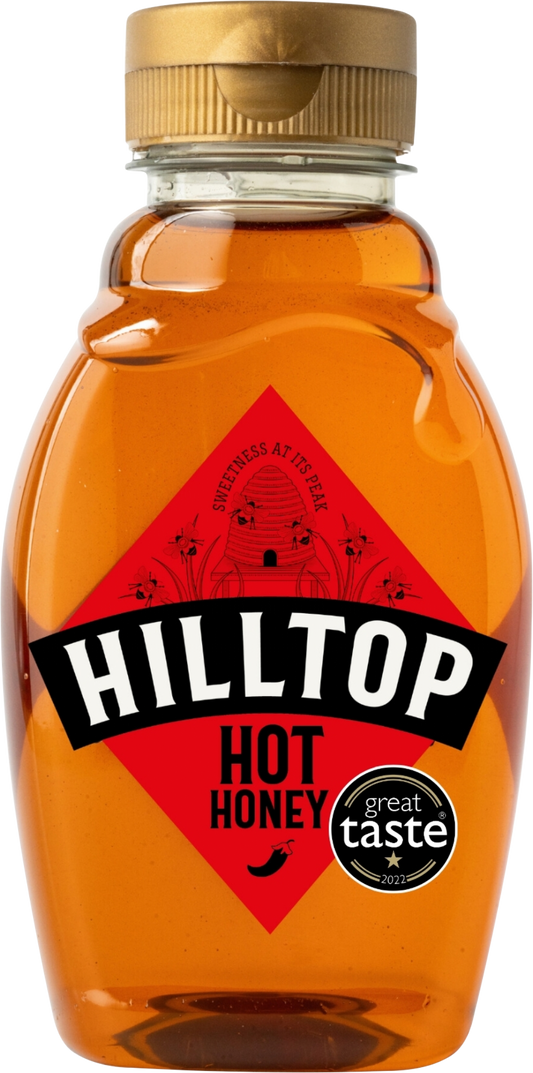 Hilltop Hot Honey - Squeezy 340G