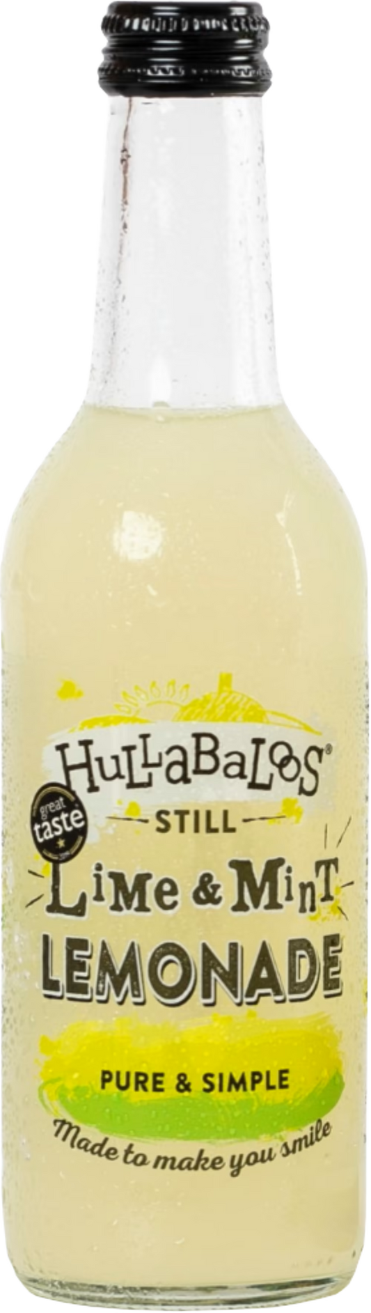Hullabaloos Still Lime & Mint Lemonade 330ml