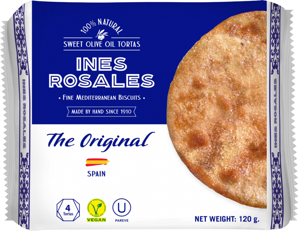Ines Rosales Sweet Olive Oil Tortas - Original 120G