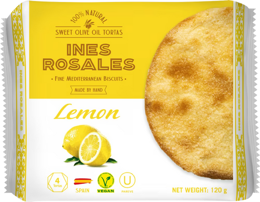 Ines Rosales Sweet Olive Oil Tortas with Lemon 120g