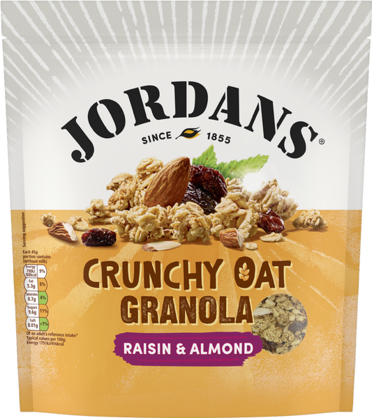 Jordans Crunchy Oat Granola - Raisin & Almond 750G