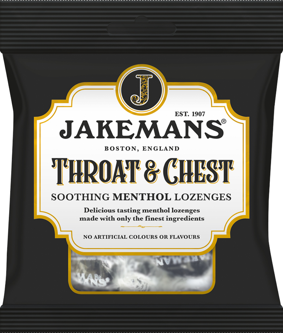 Jakemans Throat & Chest Sweets 73g
