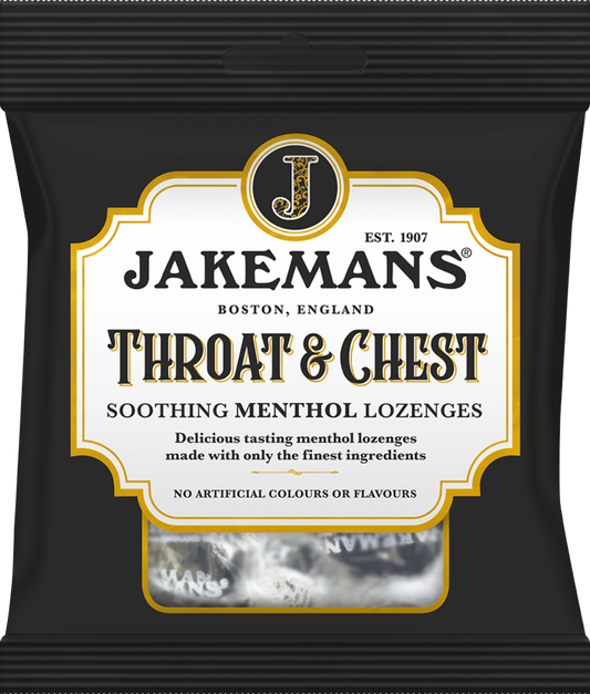 Jakemans Throat & Chest Lozenges 73G