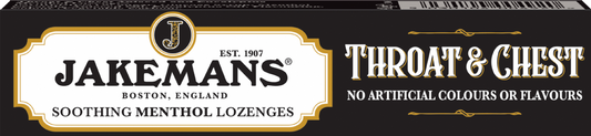 Jakemans Throat & Chest Sweets - Stick Pack 41G