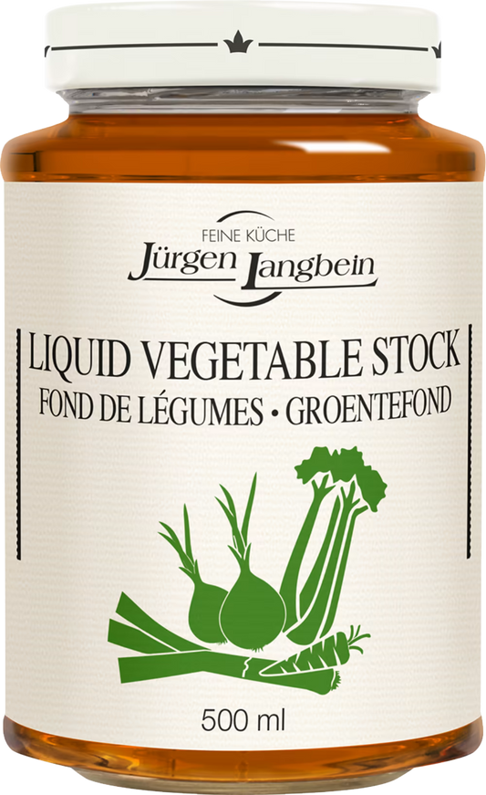 Jurgen Langbein Liquid Vegetable Stock 500ml